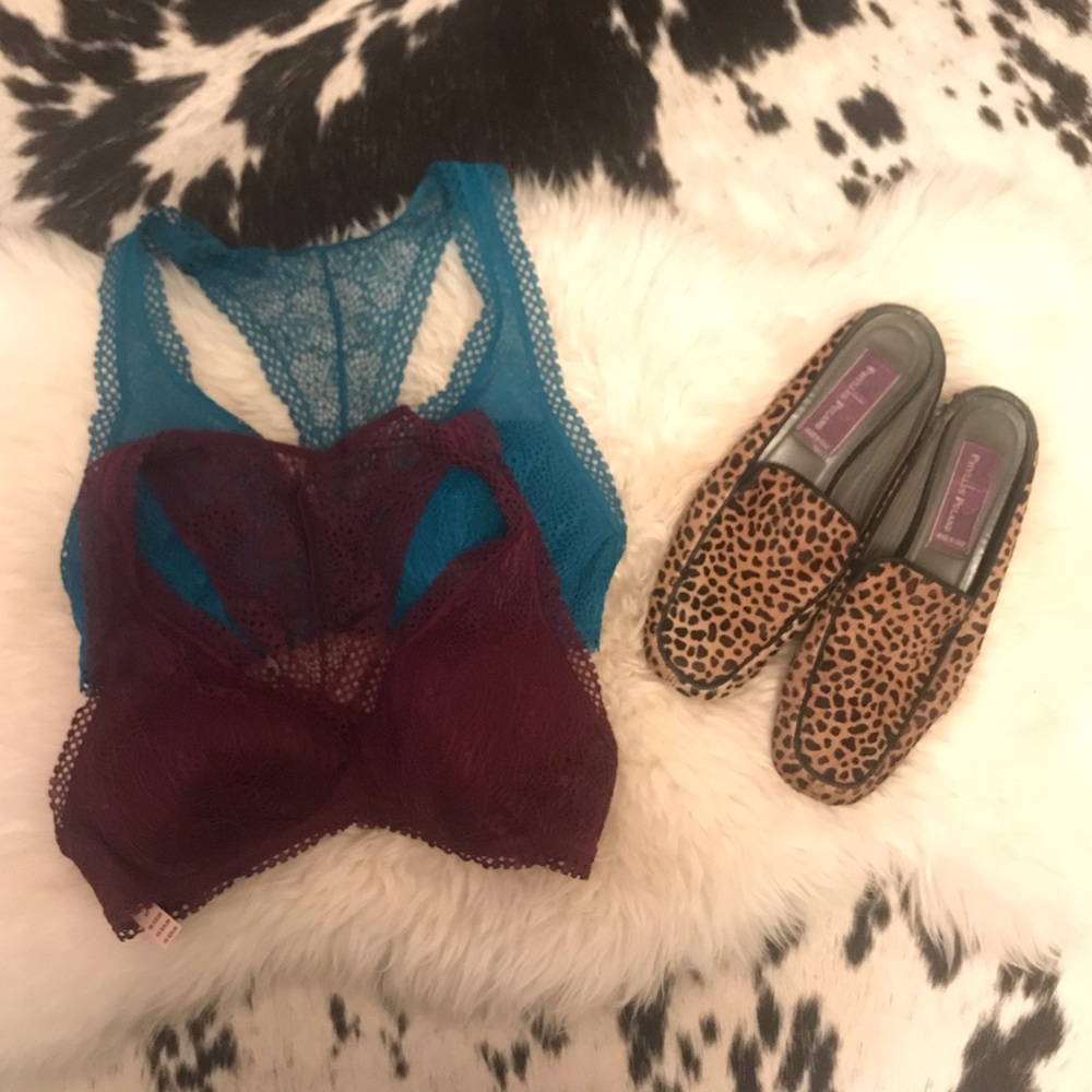 NWT Lace Bralette Bundle (S)
